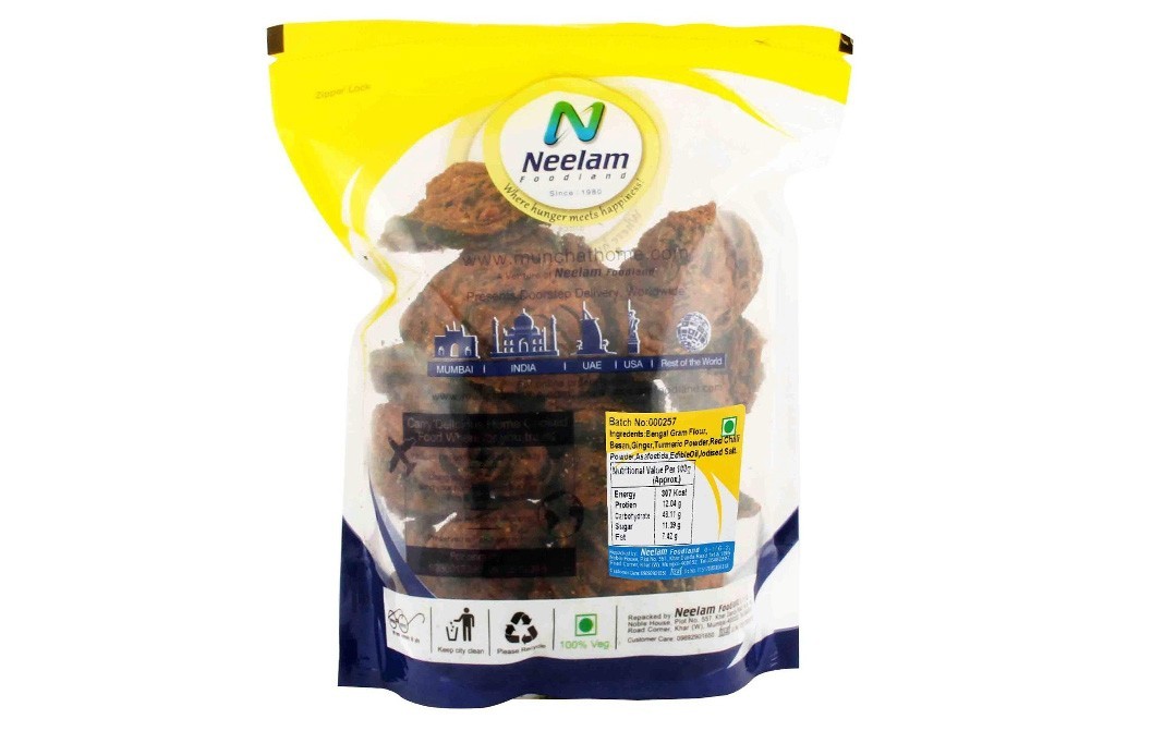 Neelam Foodland Low Fat Dry Patra    Pack  200 grams